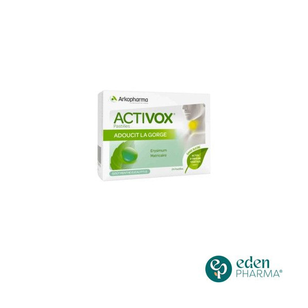 ARKOPHARMA ACTIVOX MENTHE EUCALYPTUS 24 PASTILLES