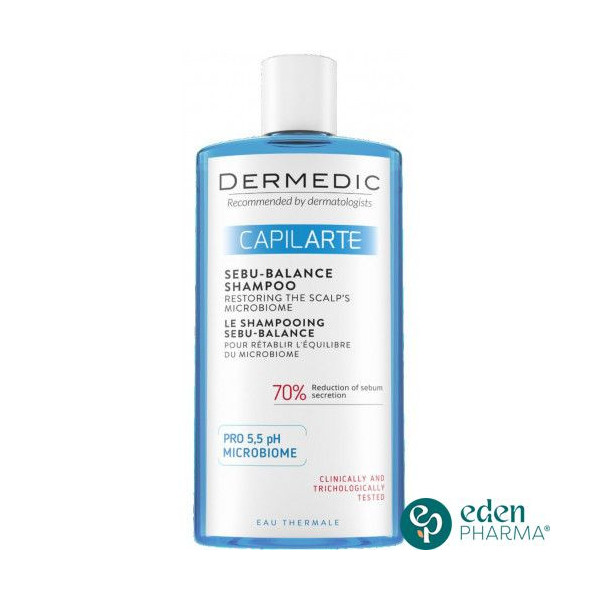 DERMEDIC CAPILARTE SHAMPOOING SEBU-BALANCE POUR CHEVEUX GRAS 300ML