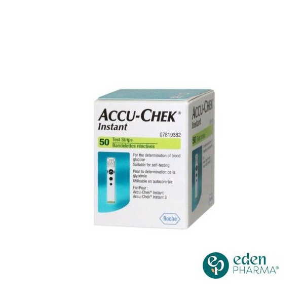 ACCU-CHEK INSTANT BANDELETTES REACTIVES BOITE DE 50