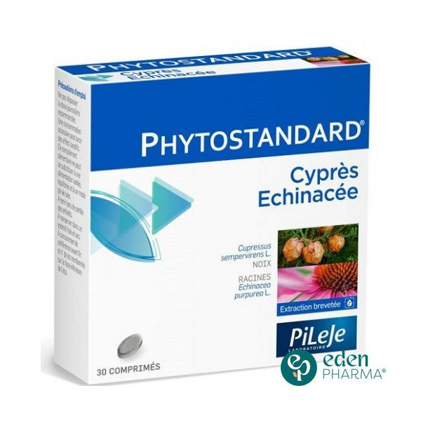 PHYTOPREVENT PHYTOSTANDARD DE CYPRES ET ECHINACEE 30 COMPRIMES