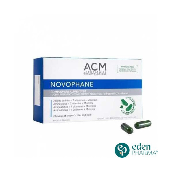 ACM NOVOPHANE ONGLES et CHEVEUX 60 GELULES