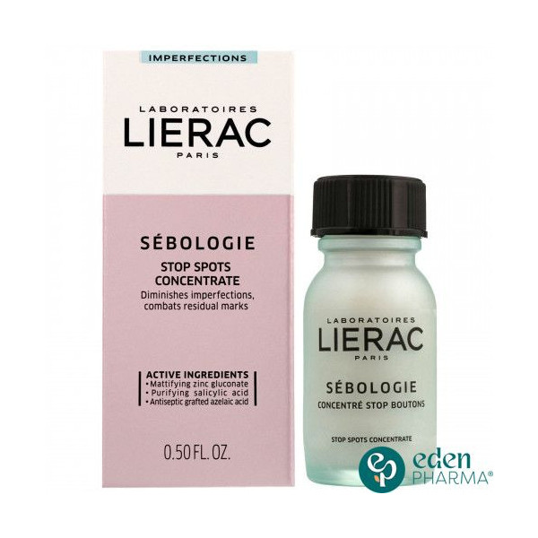 LIERAC SEBOLOGIE CONCENTRE STOP BOUTONS CORRECTION IMPERFECTIONS 15ML