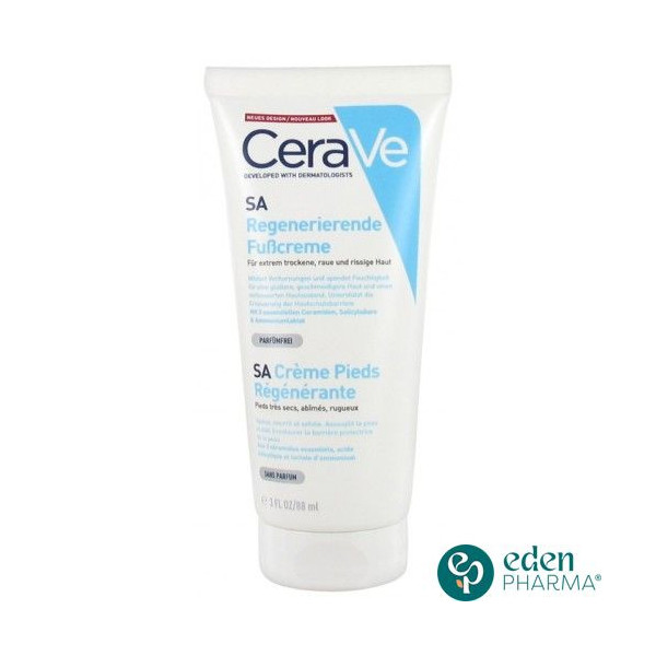 CERAVE SA CREME PIEDS REGENERANTE 88 ML