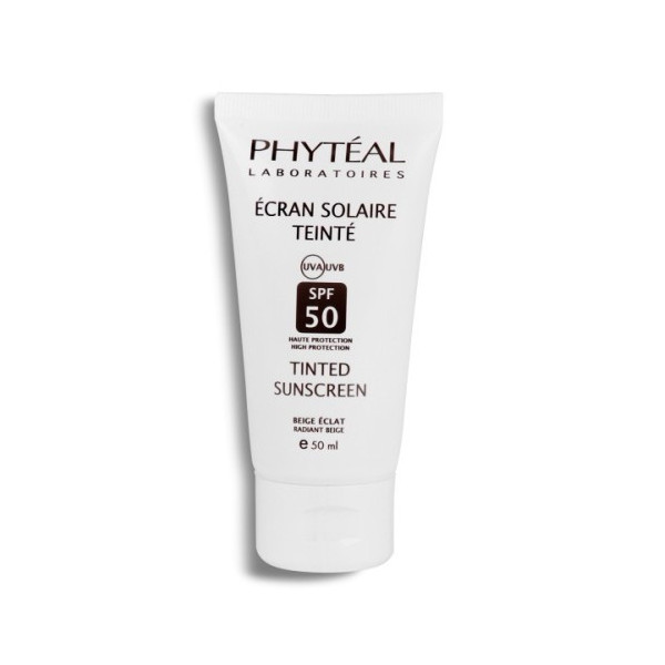 PHYTEAL ECRAN 50+ TEINTE BEIGE ECLAT 50 ML