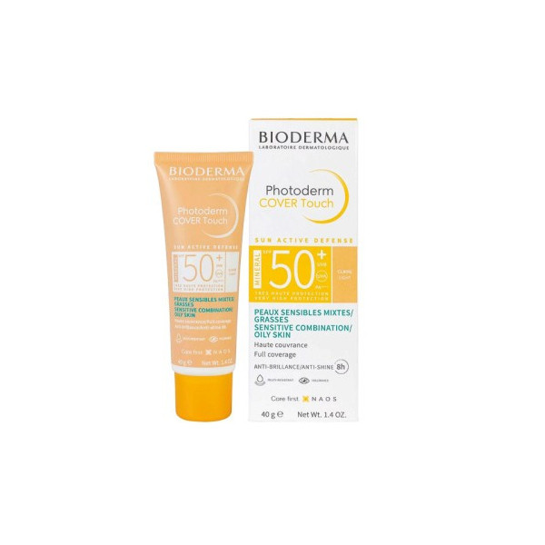 BIODERMA PHOTODERM COVER TOUCH MINERAL TRES CLAIRE SPF50+ 40G