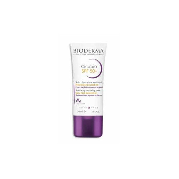 BIODERMA CICABIO SPF50+ SOIN REPARATEUR APAISANT 30ML