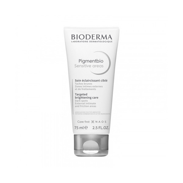 BIODERMA PIGMENTBIO SENSITIVE AREAS SOIN ECLAIRCISSANT CIBLE 75 ML