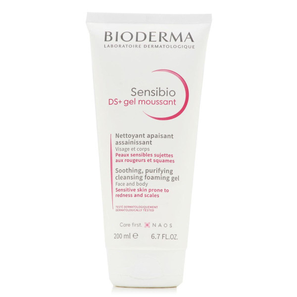 BIODERMA SENSIBIO DS+ GEL NETTOYANT APAISANT 200ML