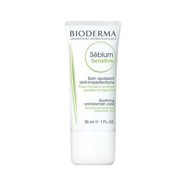 BIODERMA SEBIUM SENSITIVE SOIN APAISANT ANTI IMPERFECTION 30ML