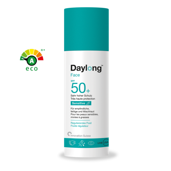 DAYLONG FACE SENSITIVE SPF50+ FLUIDE REGULATEUR 50ML