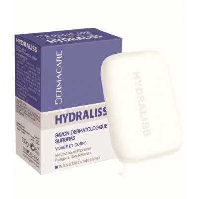 DERMACARE-SAVON-DERMATOLOGIQUE-SURGRAS-HYDRALISS-130-GR