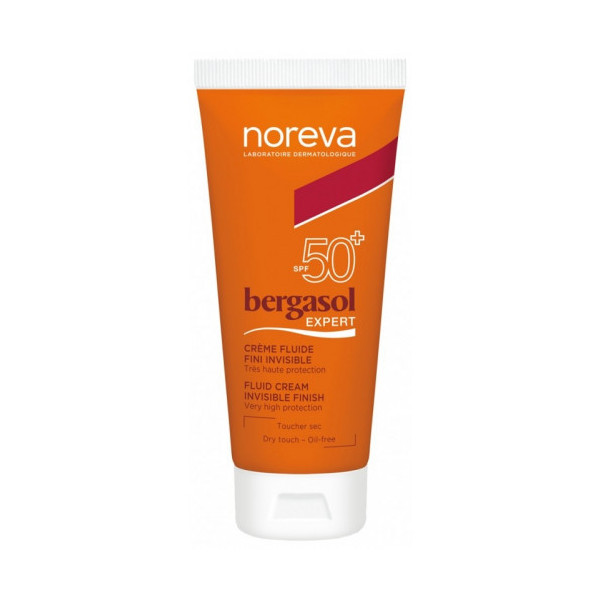 NOREVA BERGASOL EXPERT CREME FLUIDE FINI INVISILBE SPF50 50 ML