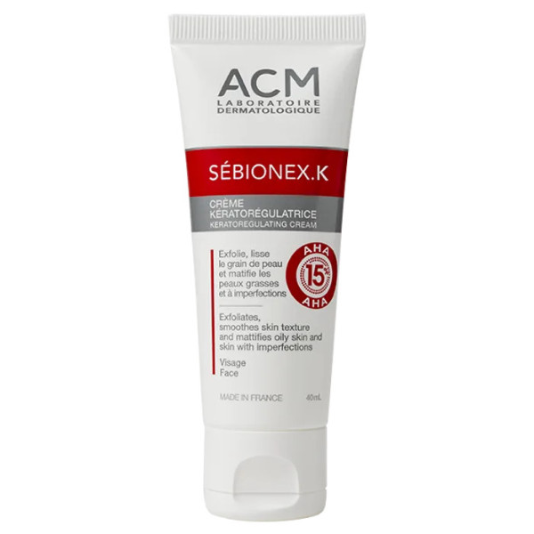 ACM Sébionex.K Crème Kératorégulatrice  40ml