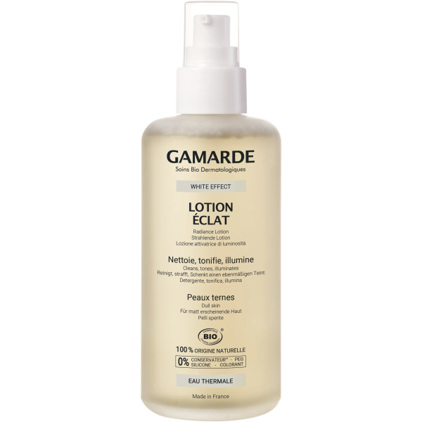 GAMARDE WHITE EFFECT - LOTION ECLAT BIO PEAUX TERNES