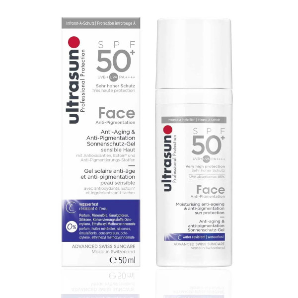 ULTRASUN FACE ANTI-AGE ANTI PIGMENTATION SPF50+ 50ML