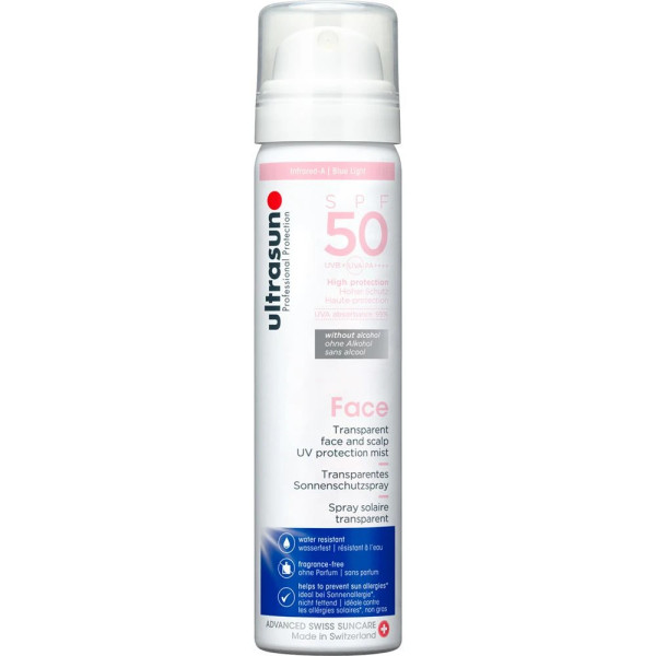 ULTRASUN FACE SCALP UV PROTECTION MIST SPF50 75ML