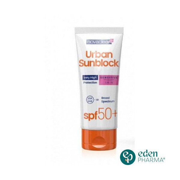 NOVACLEAR URBAN SUNBLOCK SENSITIVE SKIN SPF50+ 40ML