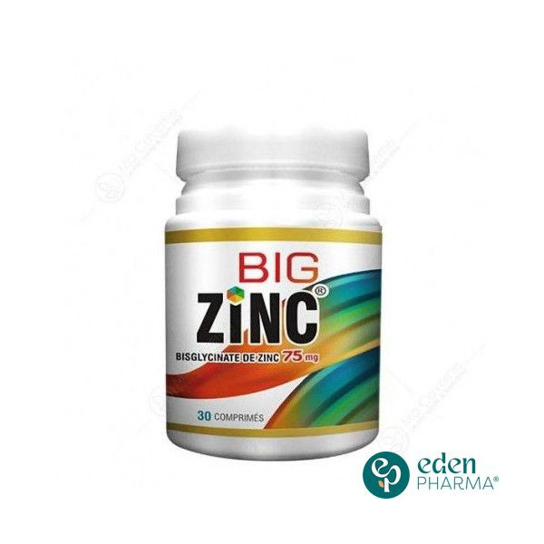 BIG ZINC 30 COMPRIMES