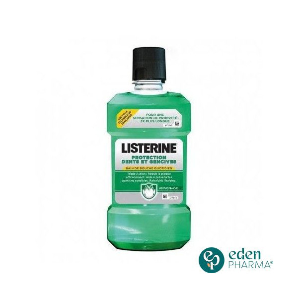 LISTERINE BAIN DE BOUCHE PROTECTION DENTS ET GENCIVES 250ML