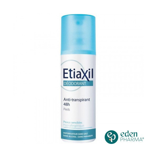 ETIAXIL DEODORANT PIEDS ANTI-TRANSPIRANT 48H 100ML