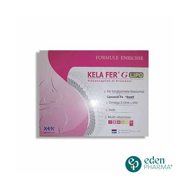 XEN KELA FER G LIPO 60 GELULES