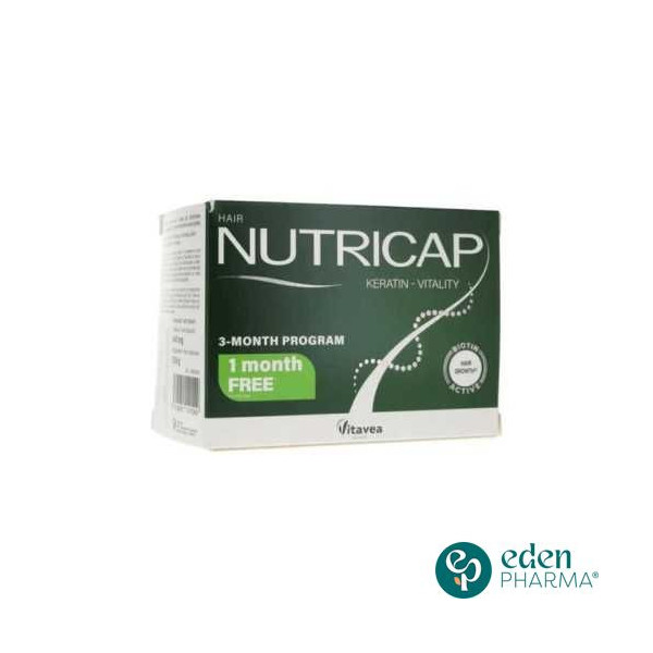 NUTRICAP KERATIN   VITALITY 90 CAPSULES