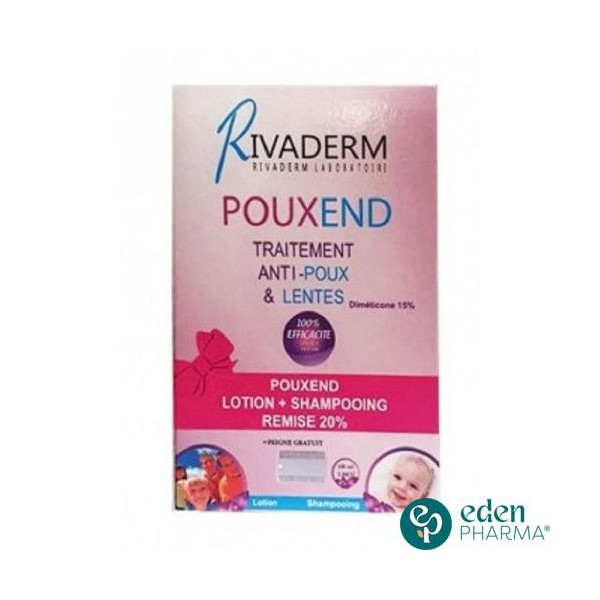 RIVADERM COFFRET POUXEND ANTI POUX ET LENTES