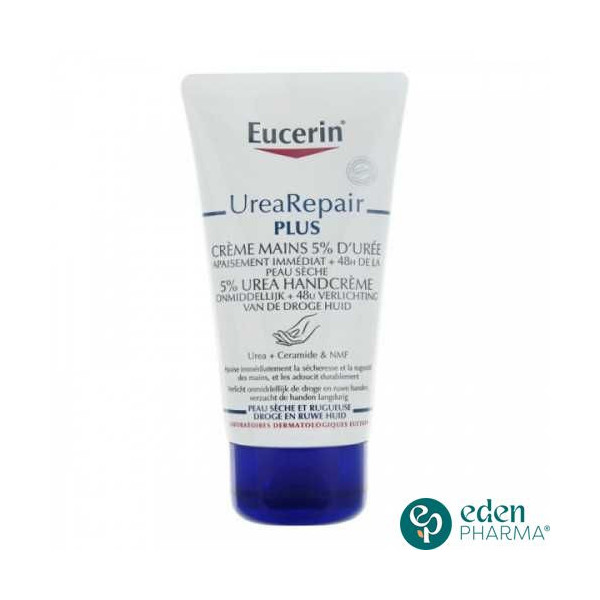 EUCERIN UREA REPAIR PLUS CREME MAINS 5% UREE REPARATRICE 75ML