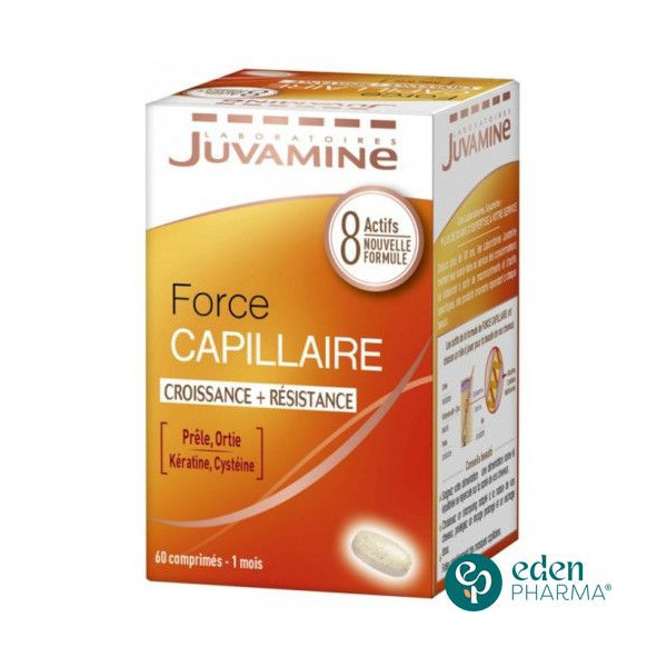 JUVAMINE FORCE CAPILLAIRE 60 COMPRIMES