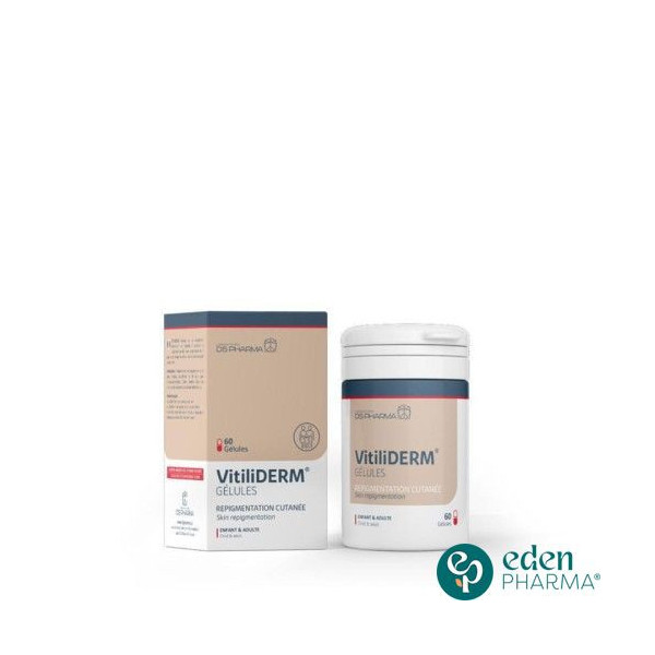 VITILIDERM REPIGMENTATION CUTANEE 60 GELULES