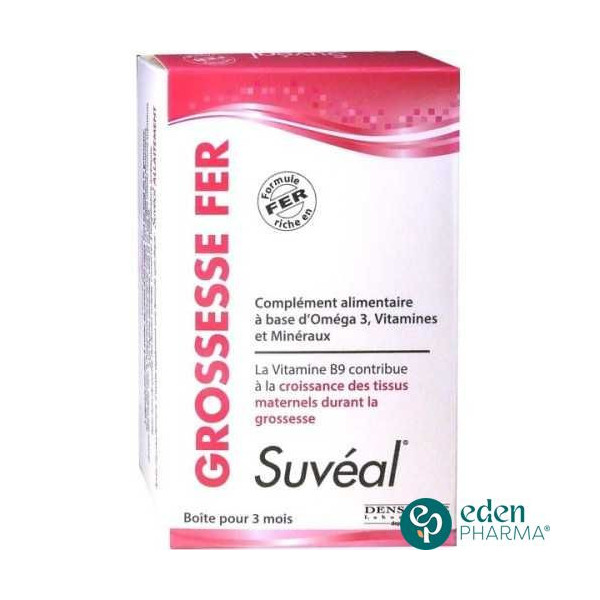 SUVEAL GROSSESSE FER 30 CAPSULES