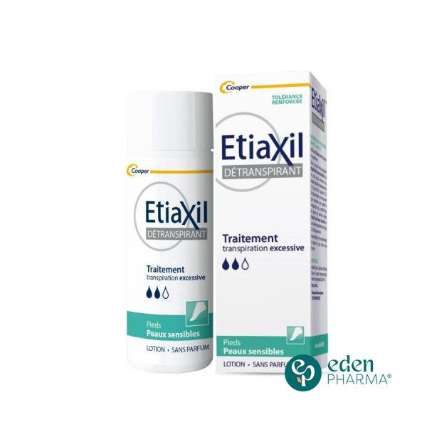 ETIAXIL DETRANSPIRANT LOTION PIEDS PEAUX SENSIBLES 100ML