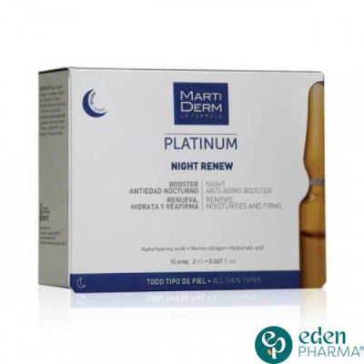 Martiderm Platinum Night Renew- ampoules