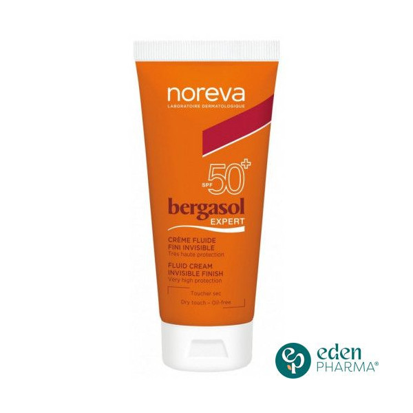 NOREVA BERGASOL EXPERT CREME FINI INVISIBLE SPF50 50 ML