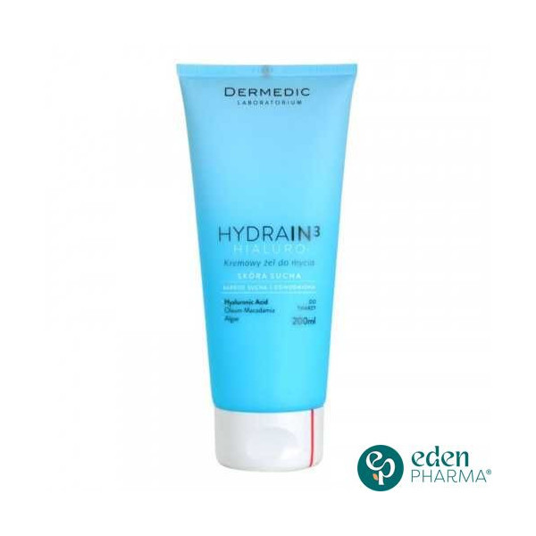 DERMEDIC HYDRAIN 3 HIALURO GEL NETTOYANT 200ML