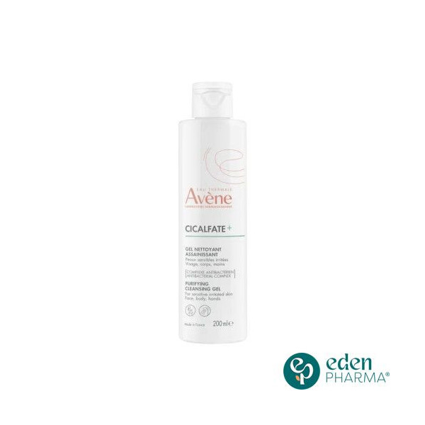 AVENE CICALFATE+ GEL NETTOYANT ASSAINISSANT 200ML