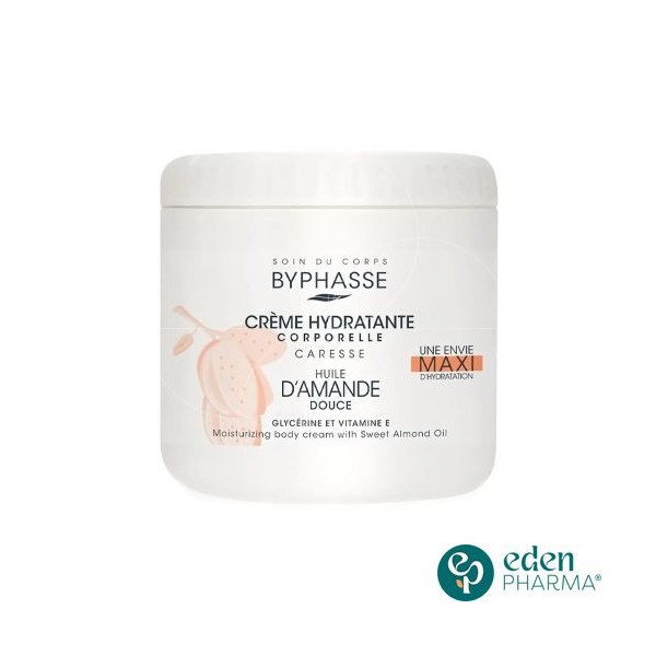 BYPHASSE CREME HYDRA CORPS A L'AMANDE DOUCE 500 ML