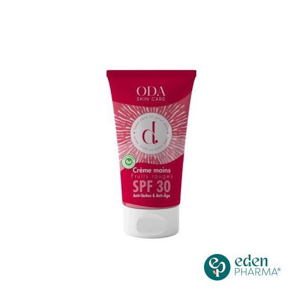 ODA CREME MAINS FRUITS ROUGES SPF 30, 50ML