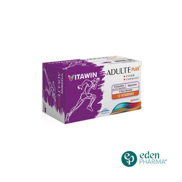 VITAWIN ADULTE PLUS 30 GELULES