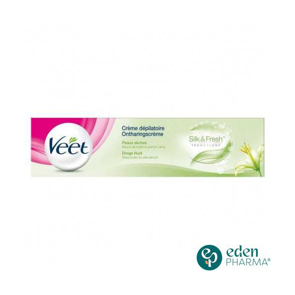 VEET CREME DEPILATOIRE PEAUX SECHE (vert), 100 ML