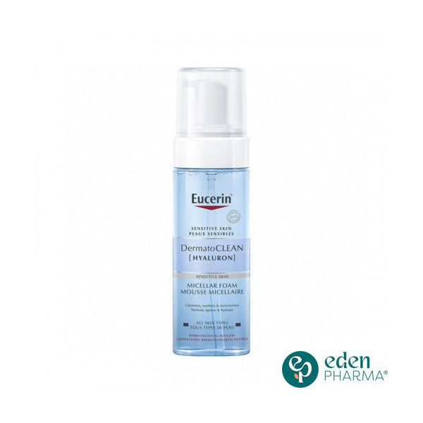 EUCERIN DERMATOCLEAN MOUSSE MICELLAIRE 150ML