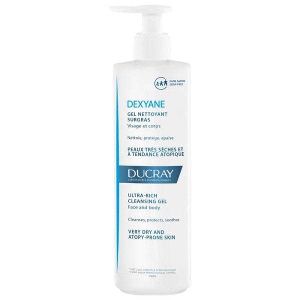 DUCRAY DEXYANE GEL NETTOYANT SURGRAS 400 ML