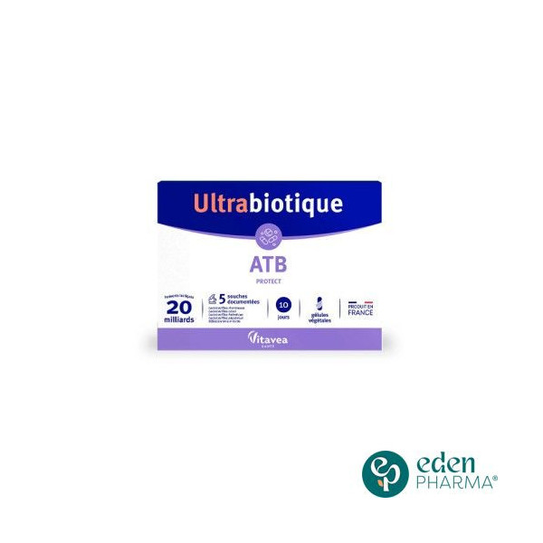 VITAVEA ULTRABIOTIQUE ATB PROTECT 10 GELULES