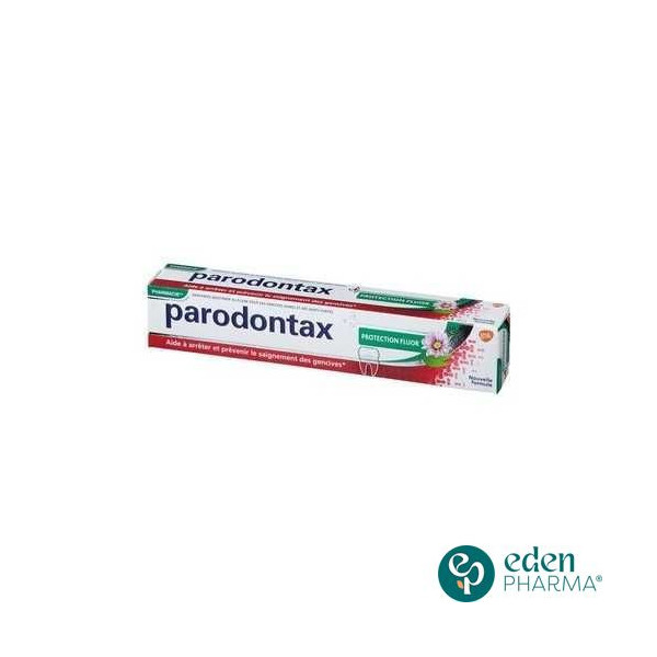 PARODONTAX DENTIFRICE GEL FLUOR SOIN DE GENCIVES 75ML (VERT)