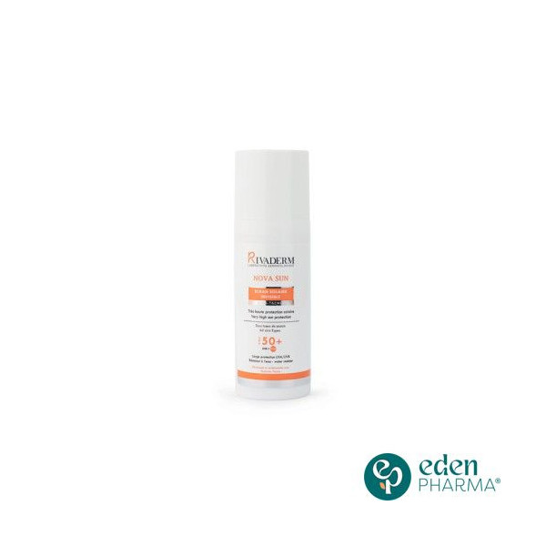 RIVADERM NOVA SUN ECRAN SOLAIRE INVISIBLE SPF50+ 50ML