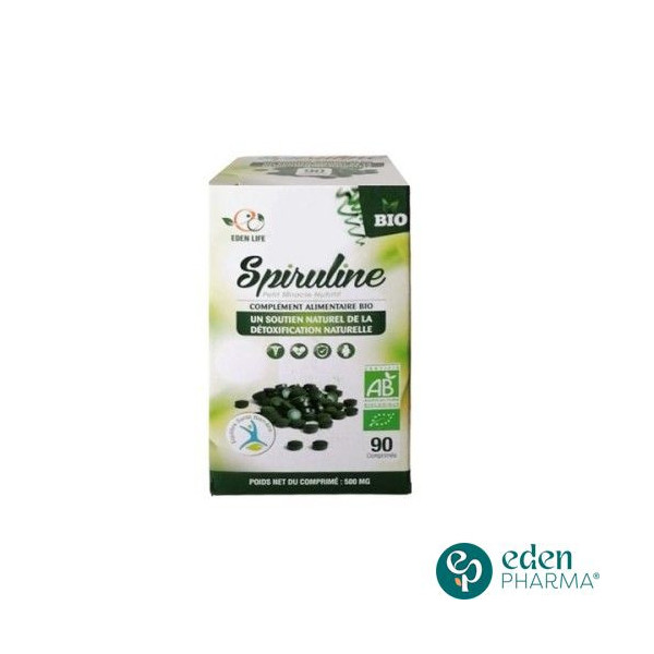 EDEN LIFE SPIRULINE 90 COMPRIMES