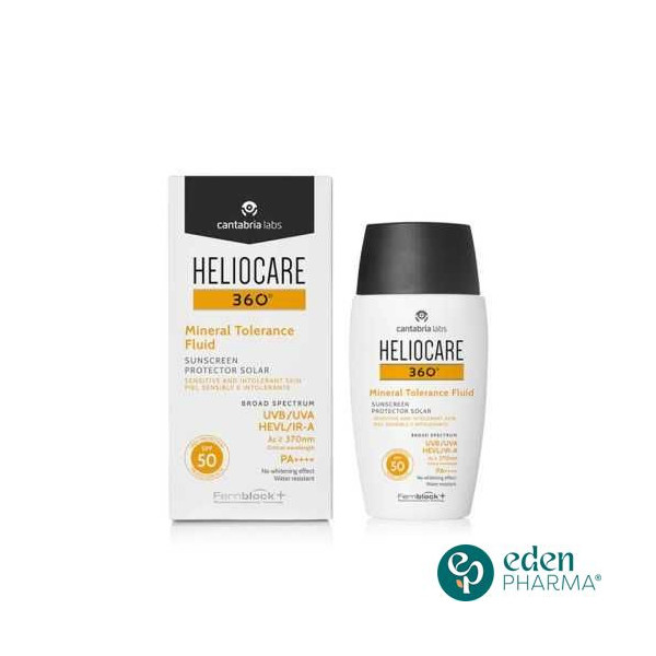 HELIOCARE 360 ​​MINERAL TOLERANCE FLUID SPF50 50ML