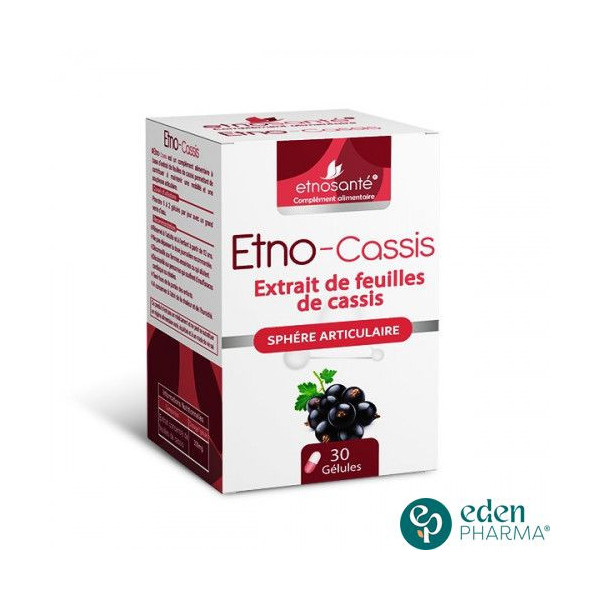 ETNOSANTE ETNO-CASSIS EXTRAIT DE FEUILLES DE CASSIS 30 CAPSULES