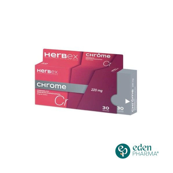 HERBEX CHROME 220MG 30 GELULES