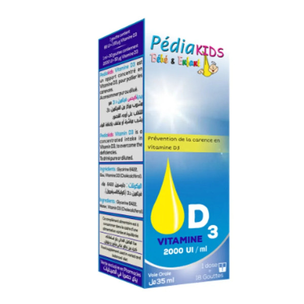 VITAL PEDIAKIDS VITAMINE D3 35ML